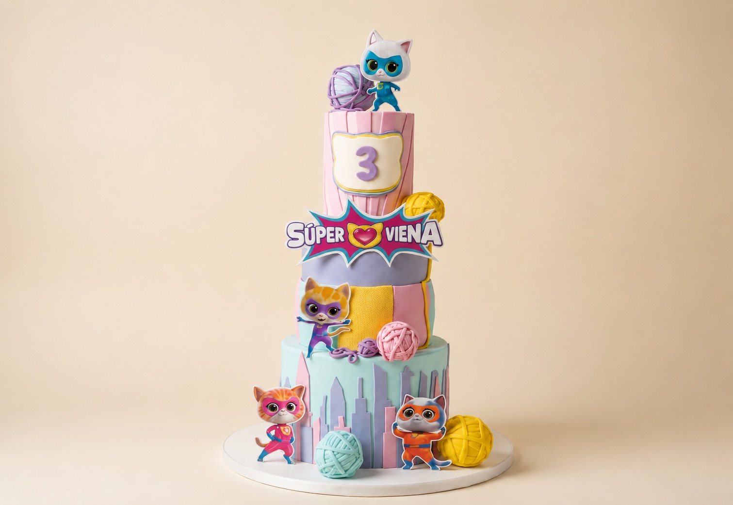 Tortas en Fondant